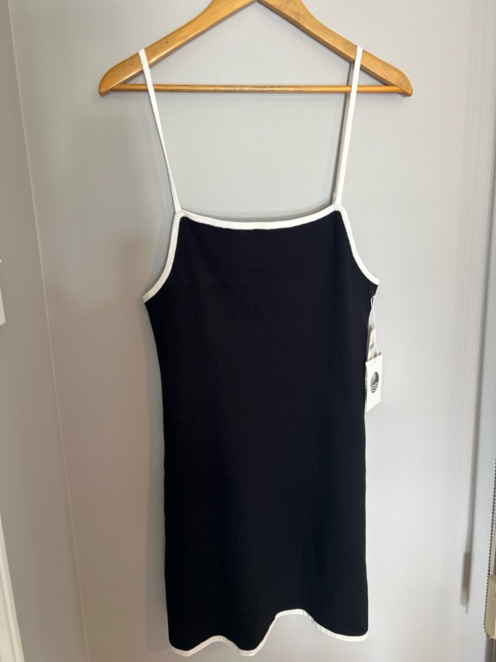 Daily Practice Square Neck Mini Dress - Picture 2 of 9
